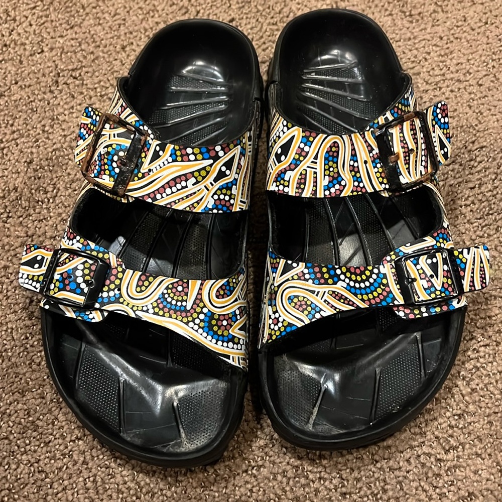 BIRKENSTOCKS PAPILLIO SIZE EU 39 / 8 - 8.5  ARIZONA BIRKO-FLOR